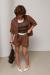 темно-коричневий