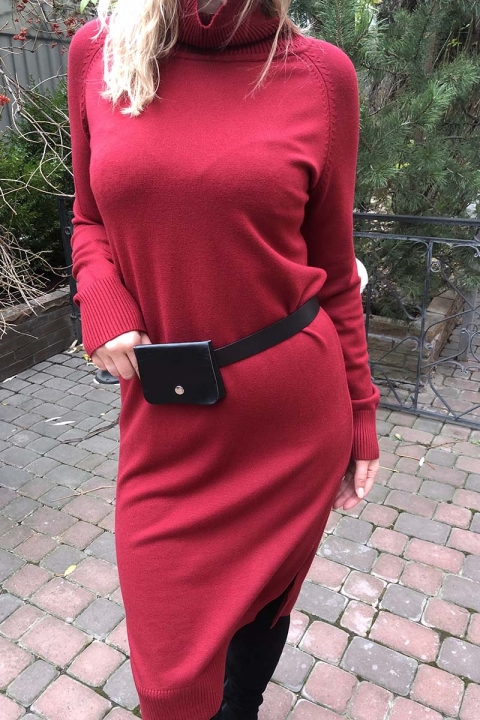 Сукня-реглан з горловиною та поясним гаманцем - 2458 - купити в Україні | Інтернет магазин LUREX