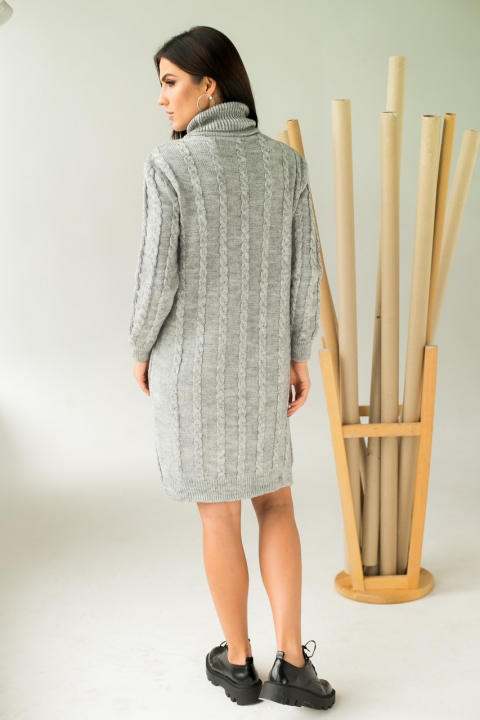 Платье-туника с узором косичек и ромбов - 101180 - купить в Украине | Интернет магазин LUREX
