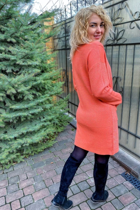 Сукня-туніка люрекс рубчики та кишені - 9240 - купити в Україні | Інтернет магазин LUREX