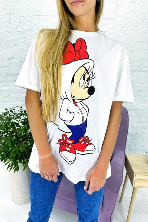 Актуальная футболка с Минни Маус - 10022 - купить в Украине | Интернет магазин LUREX