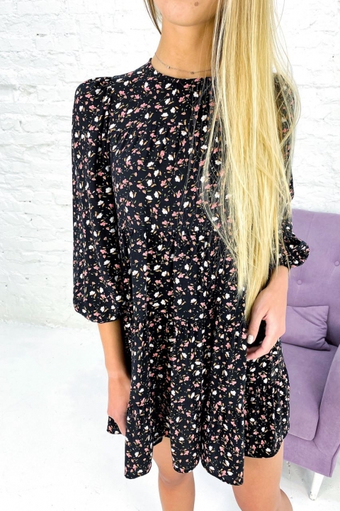 Актуальна сукня трапеція з віскози - 9842 - купити в Україні | Інтернет магазин LUREX