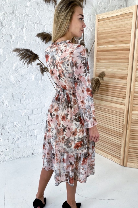 Нереально красива сукня довжини міді з акварельним принтом - 1972 & # 45; купити в Україні | Інтернет магазин LUREX