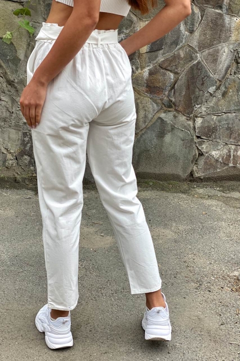 Актуальні жіночі штани з поясом & # 45; 626 - купити в Україні | Інтернет магазин LUREX