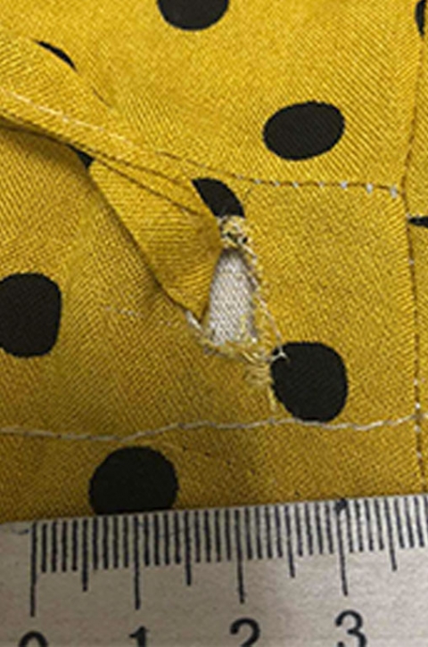 Сукня міді у горох з дефектом - j9150 - купити в Україні | Інтернет магазин LUREX!