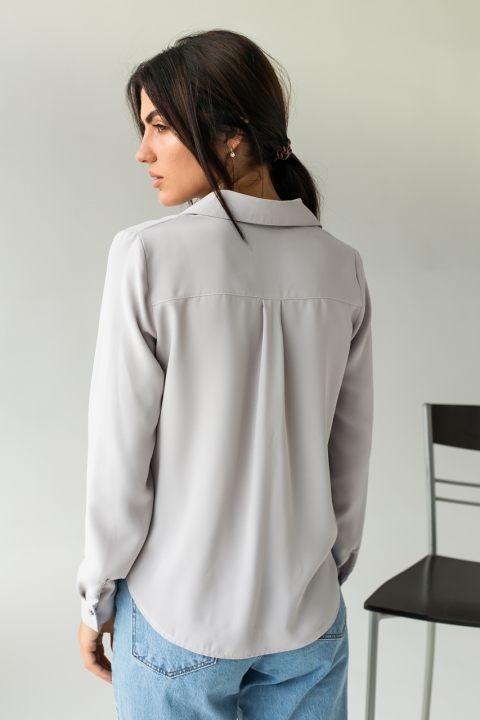 Блуза женская с классическим воротником - 101717 - купить в Украине | Интернет магазин LUREX