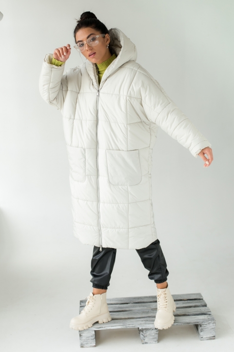 Жіноче пальто оверсайз - 28001 - купити в Україні | Інтернет магазин LUREX