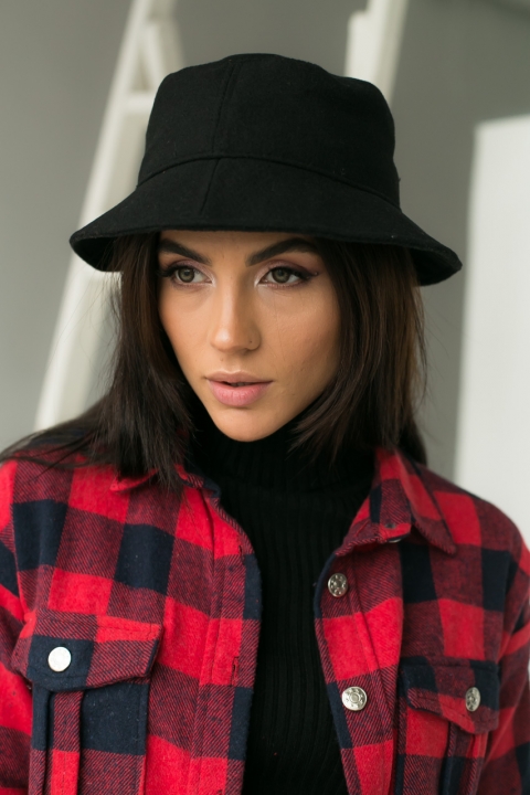 Модная фетровая шляпа - 2017-3 - купить в Украине | Интернет магазин LUREX