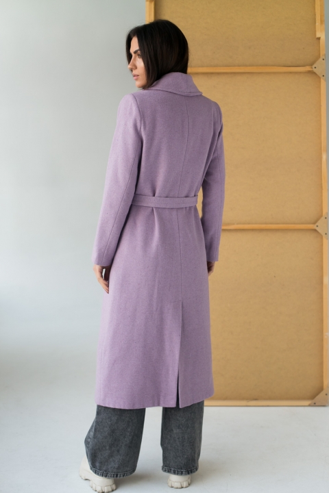Пальто с поясом - 8121 - купить в Украине | Интернет магазин LUREX