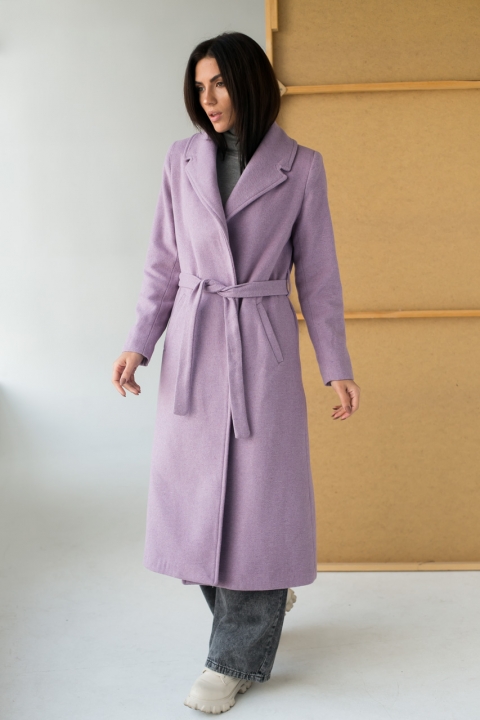Пальто з поясом & # 45; 8121 - купити в Україні | Інтернет магазин LUREX