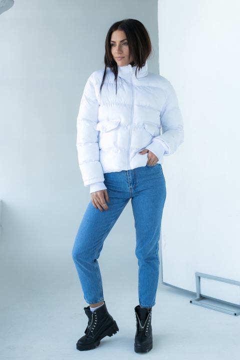 Тепла куртка з кишенями - 28003 - купити в Україні | Інтернет магазин LUREX