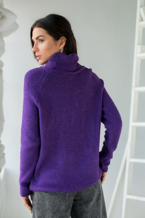 Теплий светр в'язання рубчик - 9247 - купити в Україні | Інтернет магазин LUREX