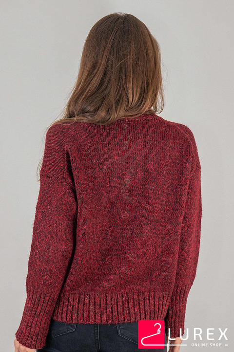 Фото 11 модели 2730 Теплый свитер объёмной вязки LUREX