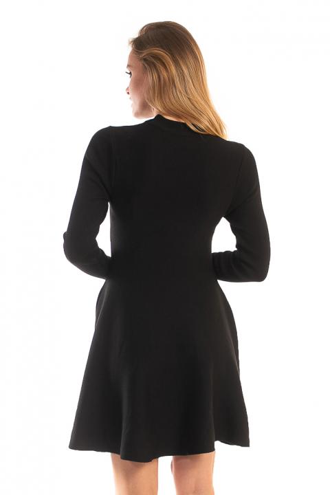 Фото 7 модели 1080 Платье с россыпью жемчужин на юбочке LUREX - чорний