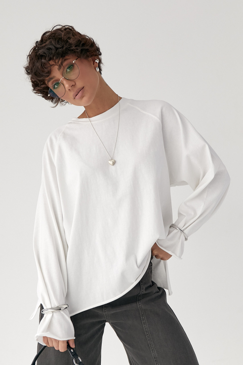 Однотонний вільний лонг