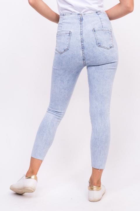 Фото 7 модели 7011 Стильные стрейчевые джинсы LUREX - джинсовые