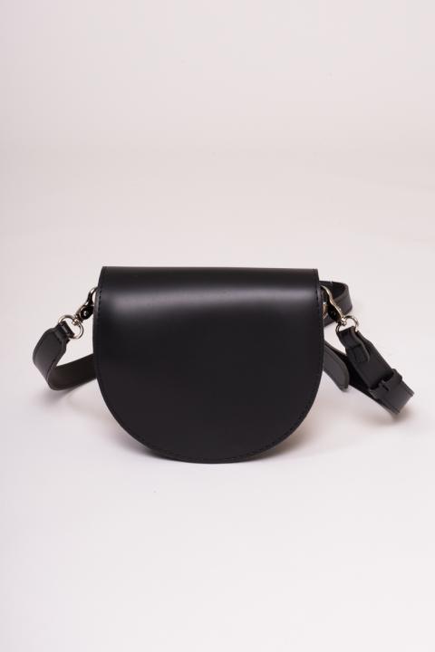Фото 17 модели 1806 Молодежная сумка-седло в экокоже LUREX - черная