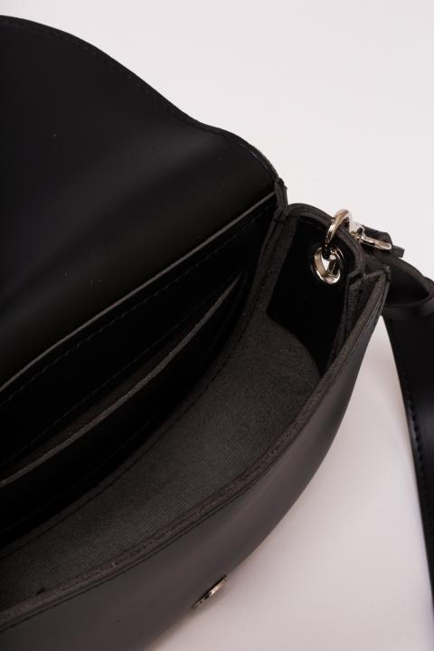 Фото 20 модели 1806 Молодежная сумка-седло в экокоже LUREX - черная