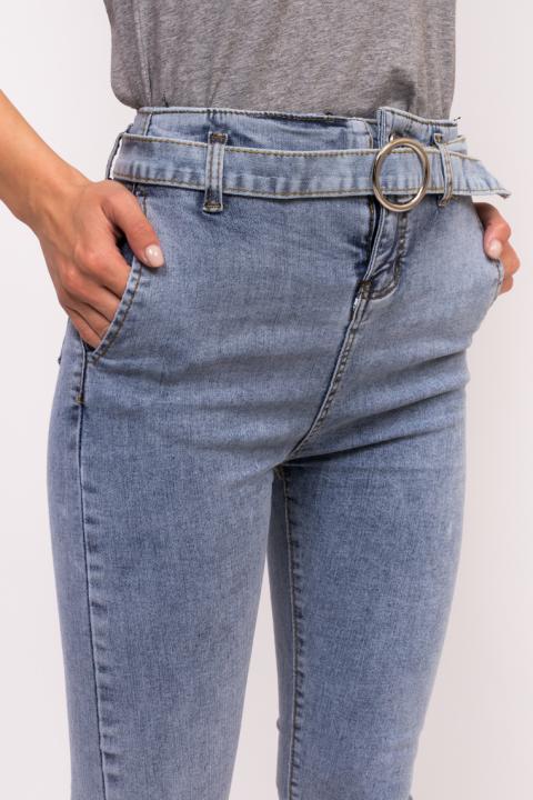 Фото 4 модели 9010-1 Женские стрейчевые джинсы M-M - джинсові