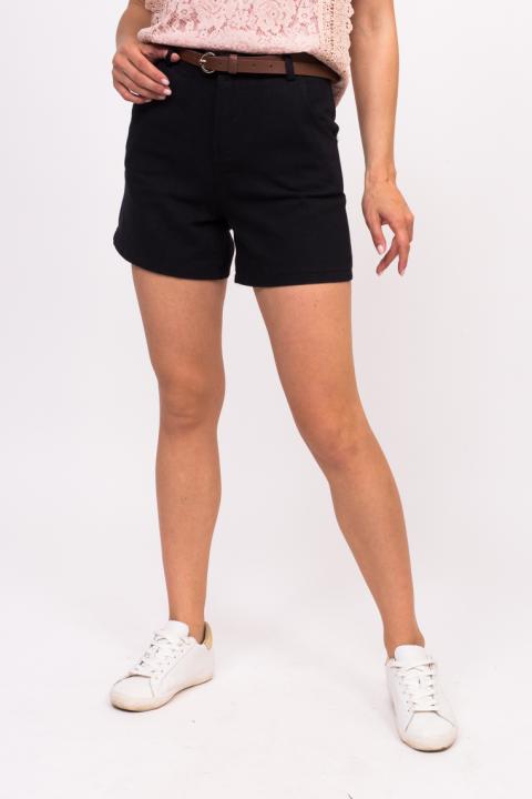 Фото 13 модели 835-1 Джинсовые женские шорты LUREX - чорні