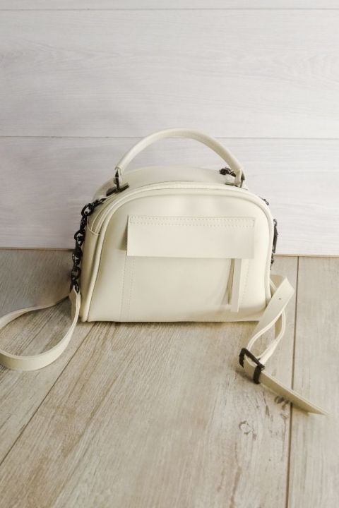 Фото 1 модели 105S Стильная молодежная сумка Luck Sherrys - белая